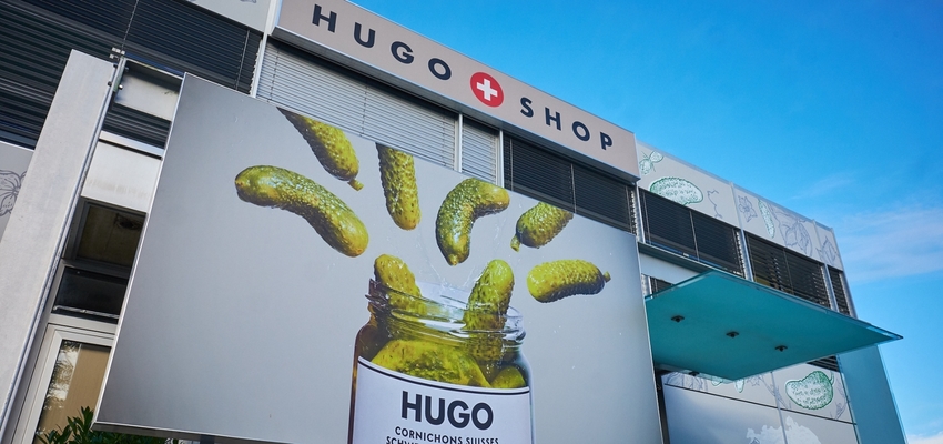 Eröffnung von unserem Hugo Shop