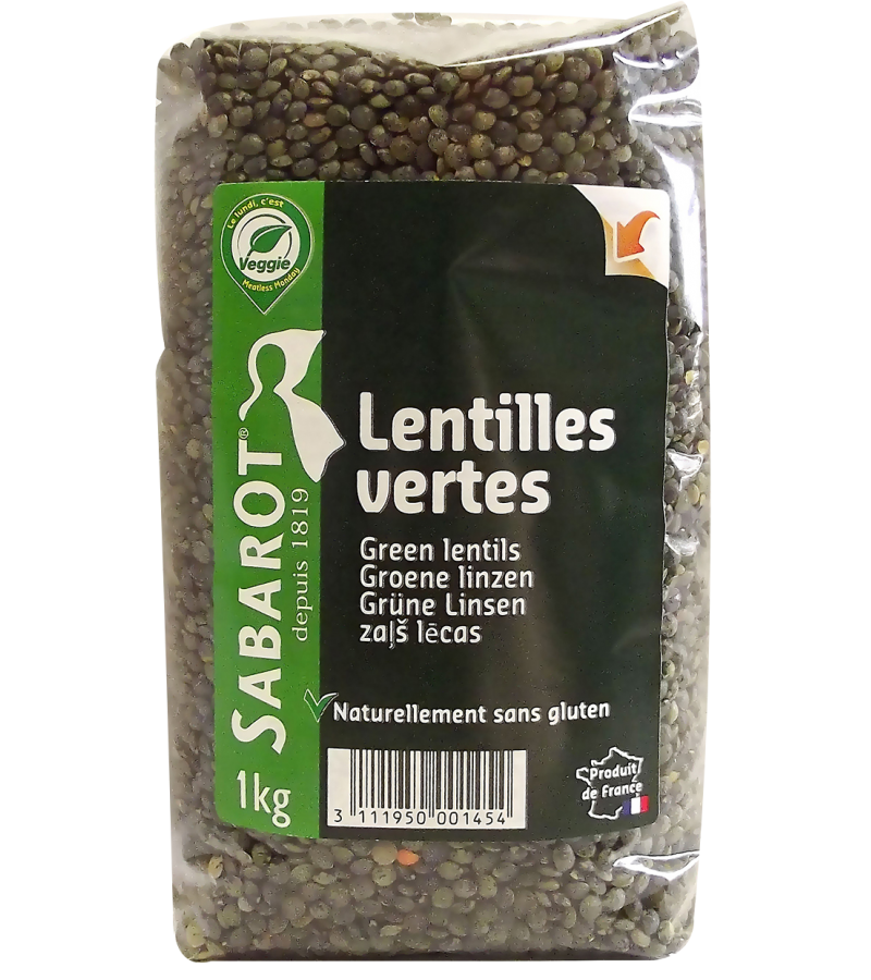 Lentilles vertes