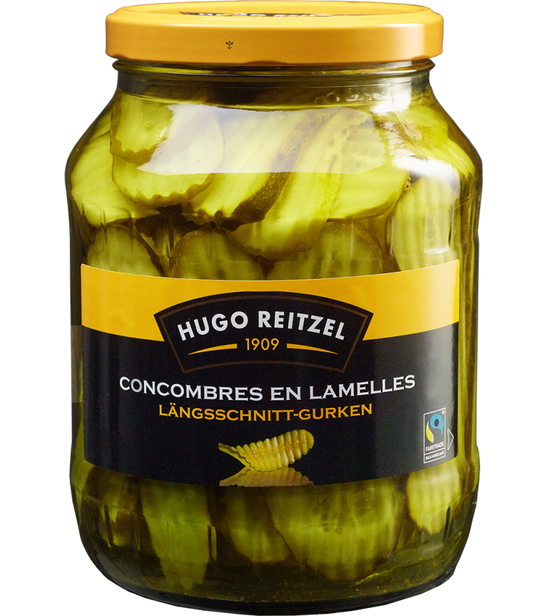 Concombre en lamelles Fairtrade