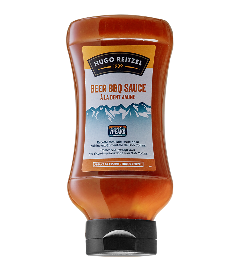 Beer BBQ Sauce Squeeze 7 PEAKS