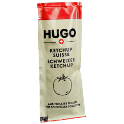 Schweizer Ketchup Beutel