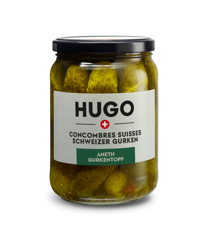 Concombres suisses HUGO à l'aneth