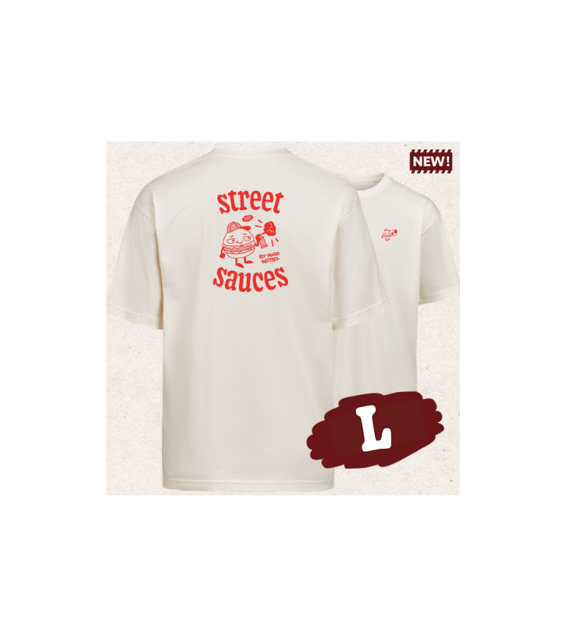 T-shirt BURGER L