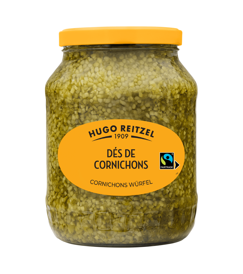 Cornichonwürfel Fairtrade 970G HR Cornichonwürfel Fairtrade 970G HR