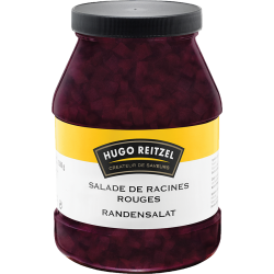 Salade de racines rouges