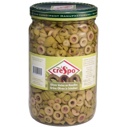 Olives vertes en rondelles