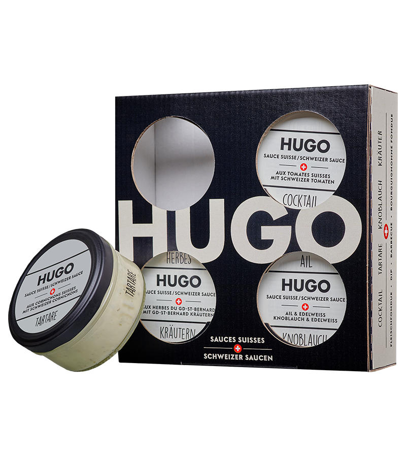 Kit 4 sauces HUGO