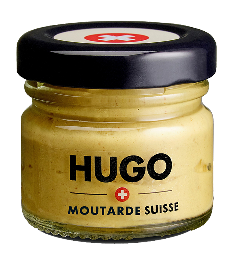 Mini bocal Moutarde HUGO