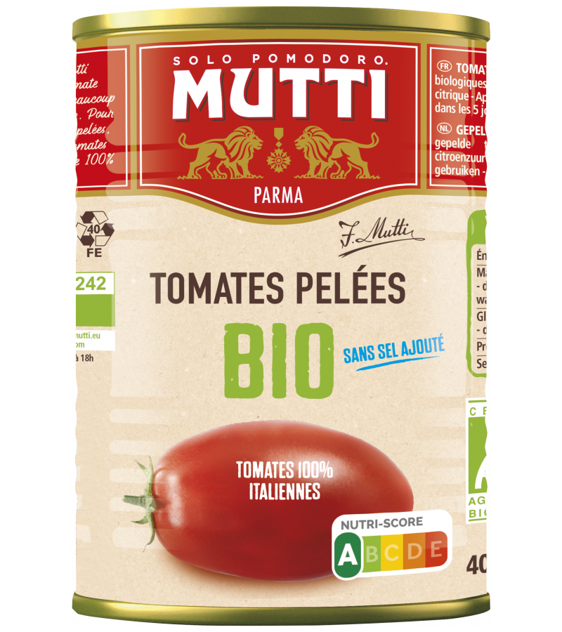 Geschälte Tomaten BIO 400g