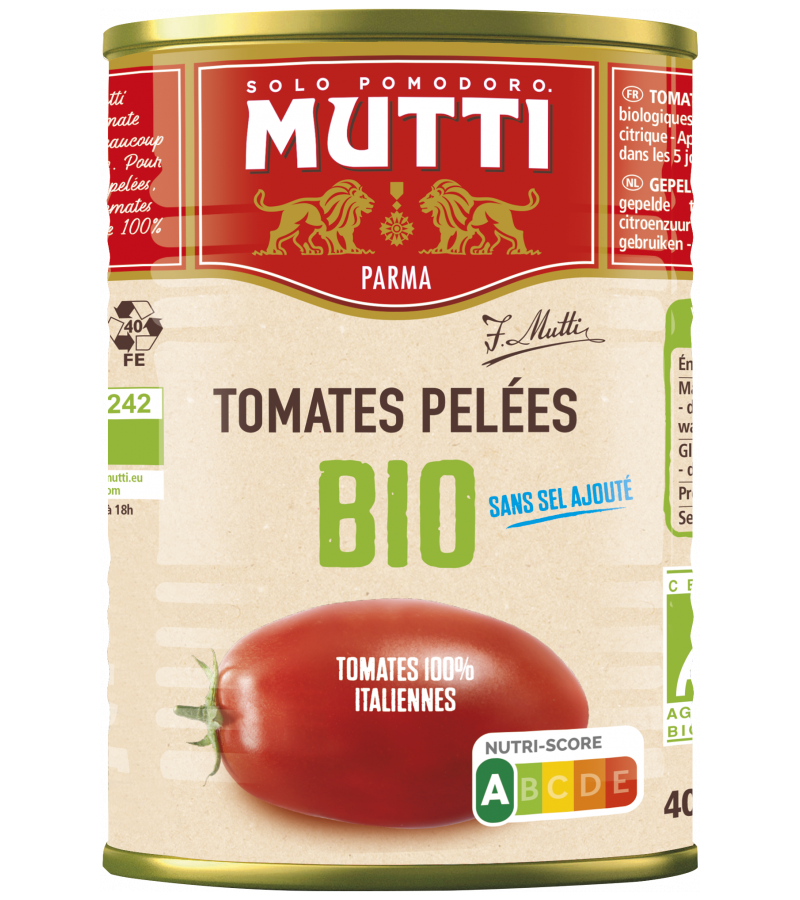 Pelati BIO 400G Pelati BIO 400G