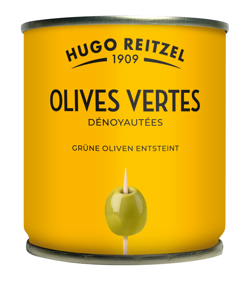 Ganze grüne Oliven HR 85g Ganze grüne Oliven HR 85g