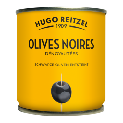 Schwarze Oliven ganz HR 85g