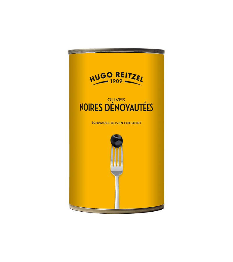 Olives Noires Dénoyautées 2000g Olives Noires Dénoyautées 2000g