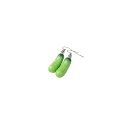 Boucles d'oreilles cornichons pendantes