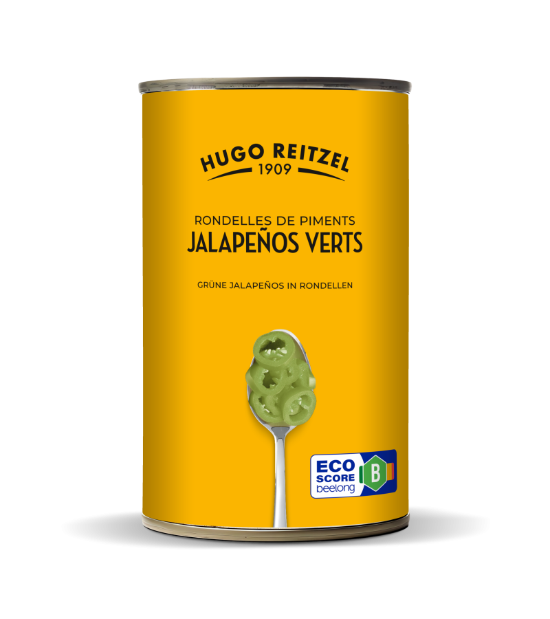 Jalapenos Verts en Rondelle 2200gr Jalapenos Verts en Rondelle 2200gr