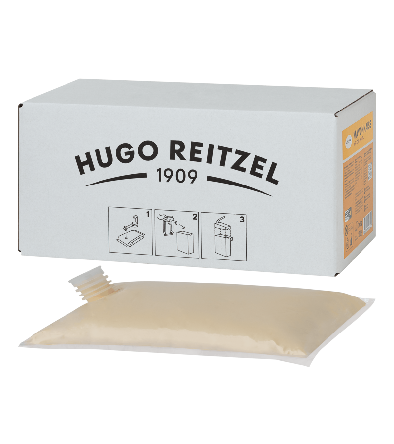 Carton de 3 poches à dispenser Mayonnaise