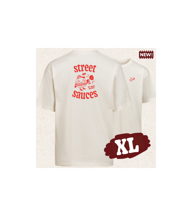 T-shirt BURGER XL