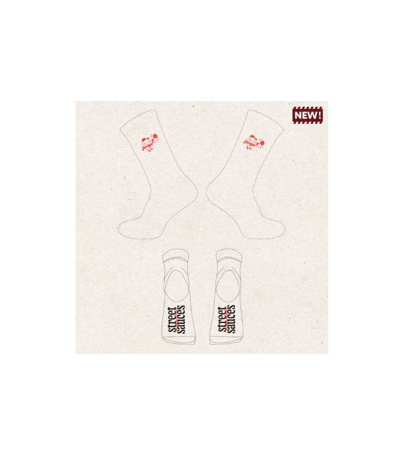 Chaussettes burger (42-46)