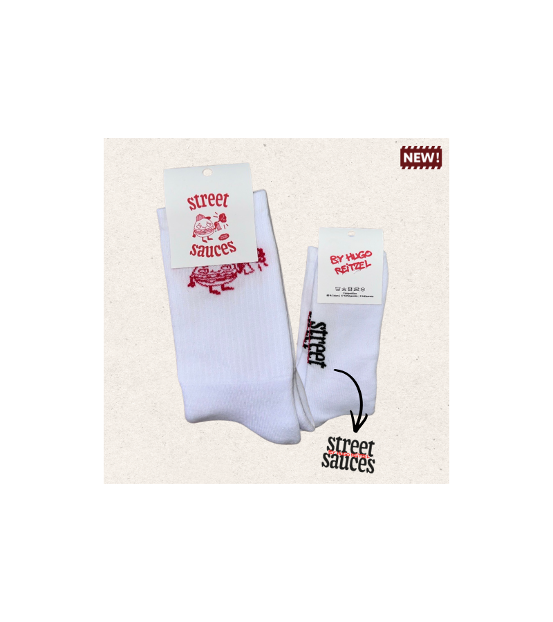 Chaussettes burger (42-46)