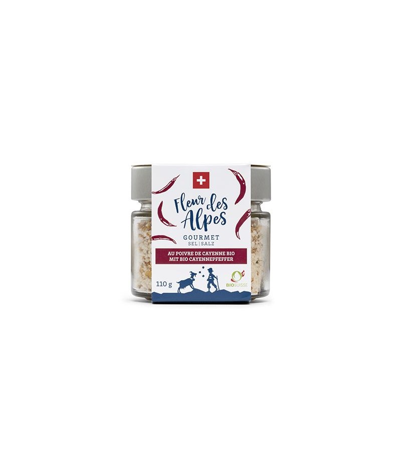 Sel Gourmet au Poivre de Cayenne Bio suisse Sel Gourmet au Poivre de Cayenne Bio suisse